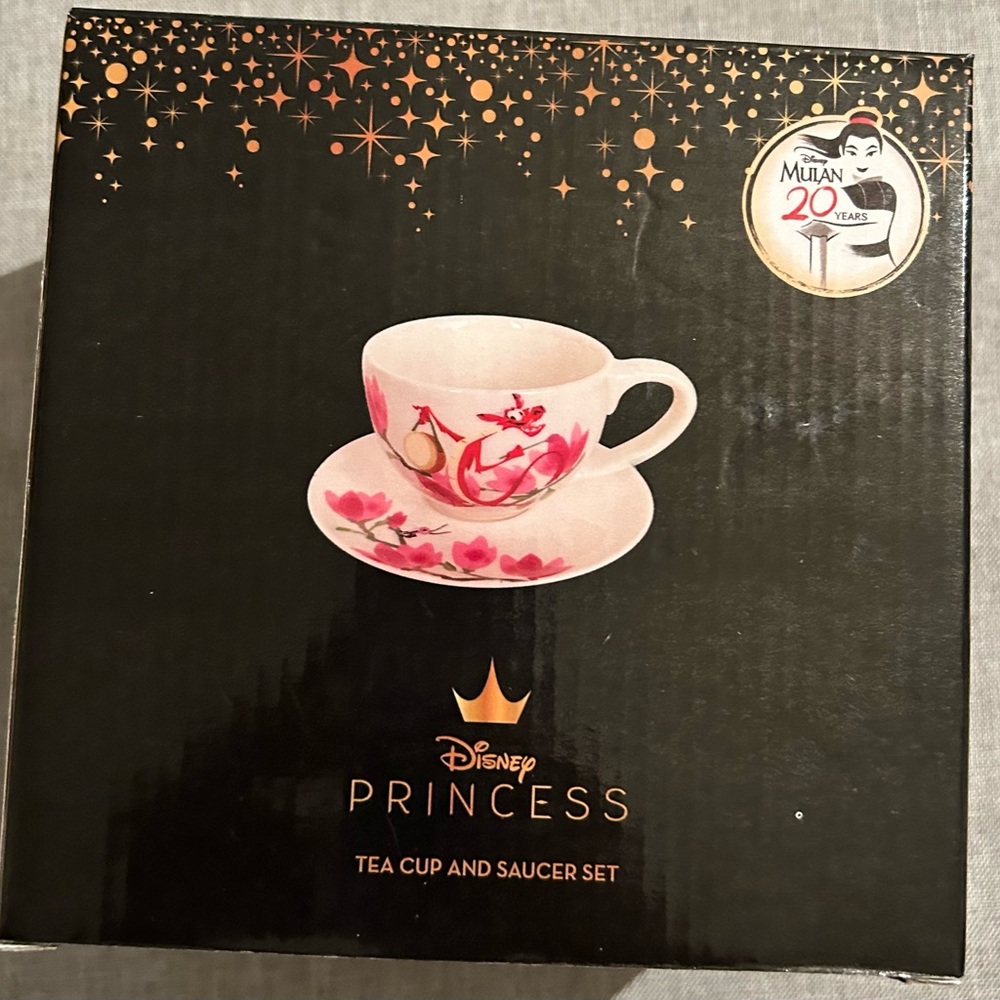Disney: 20th anniversary Milan tea cup and saucer